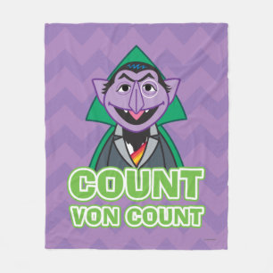 Count von Count Classic Style 2 Fleece Blanket
