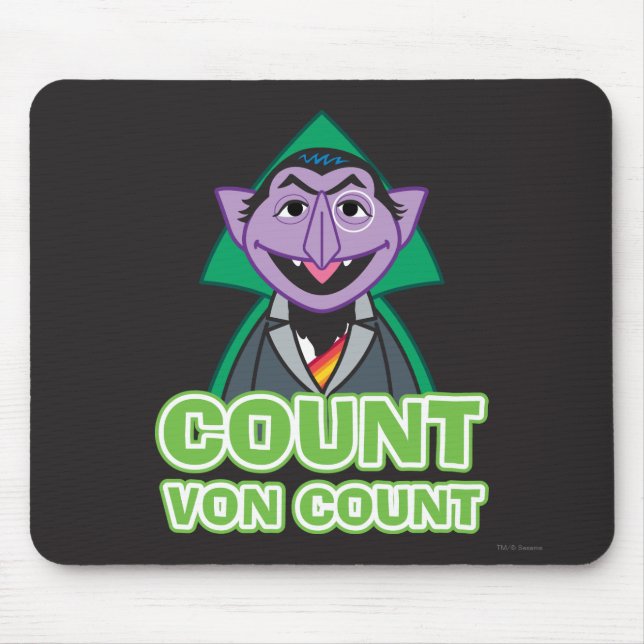 Count von Count Classic Style 2 Mouse Mat (Front)