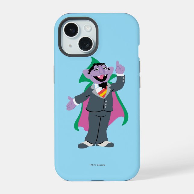 Count von Count Classic Style iPhone 15 Case (Back)