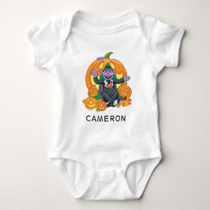Count von Count   Halloween Pumpkins Baby Bodysuit