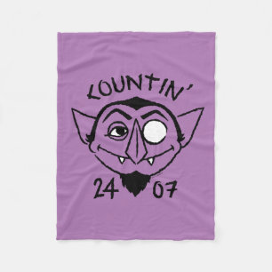 Count von Count Skate Logo - Countin' 24/7 Fleece Blanket