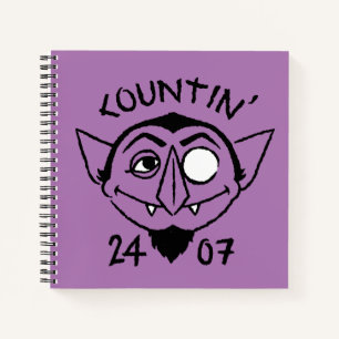 Count von Count Skate Logo - Countin' 24/7 Notebook
