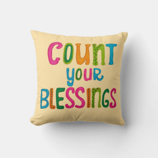 Count your Blessings Cushion