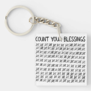 Count Your Blessings Key Ring