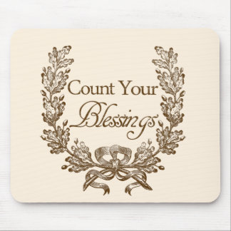 Count Your Blessings Mouse Mat