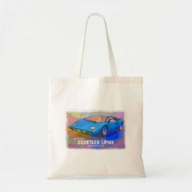 COUNTACH TOTE BAG (Front)