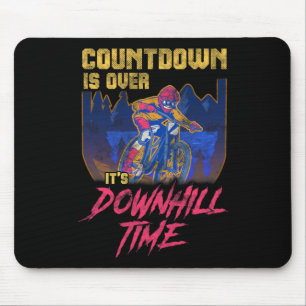 Countdown Is Over Mountain Bike Bicycle Mtb Mounta Mouse Mat