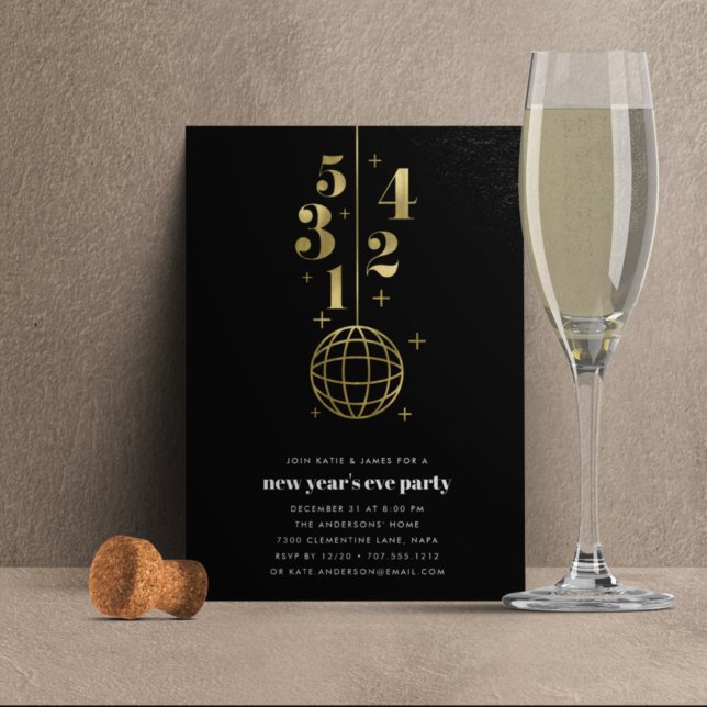 Countdown | New Years Eve Party Invitation (Creator Uploaded)