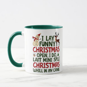 Countdown to Christmas with a Funny Twist Mug