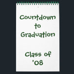 Countdown to Graduation '08 Calendar<br><div class="desc">A great calendar for those who will be graduating next year.  Goes from June 2007 through May 2008.  Featuring twelve of my sketches,  including my "Skull" drawing,  "Cerebral Aqueduct, " "Blue Dome Cyst, " "Right Bundle Branch Block, " and "Giant Cell Arteritis."</div>