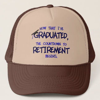Countdown to Retirement hat