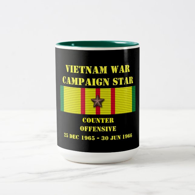 Counter Offensive Campaign Two-Tone Coffee Mug (Center)