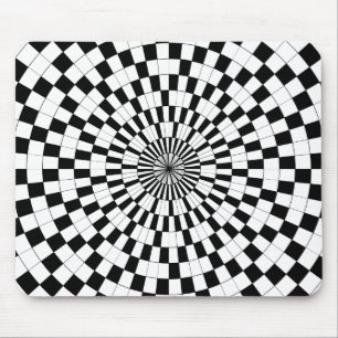 Counter Spirals by Kenneth Yoncich Mouse Mat
