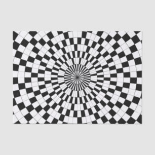 Counter Spirals by Kenneth Yoncich Tissue Paper