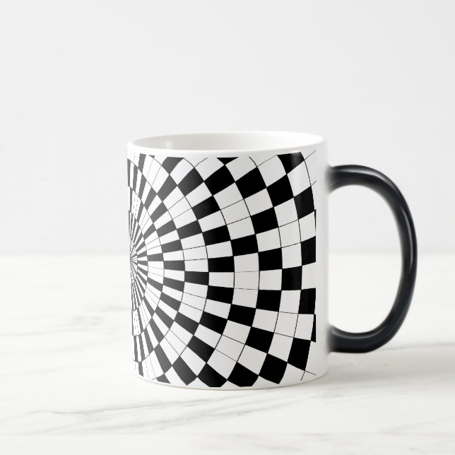 Counter Spirals Morphing Mug by Kenneth Yoncich (Right)