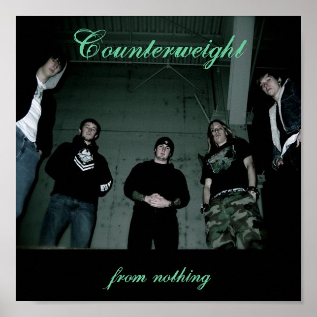 Counterweight semicircle poster (Front)