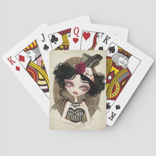 Countess Nocturne Playing Cards (Back)