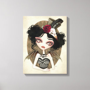 Countess Nocturne Wrapped Canvas Wall Art