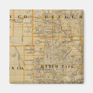 Counties of Clay, Wilkin, Becker, Minnesota Magnet