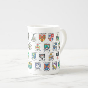 Counties of Ireland Bone China Mug