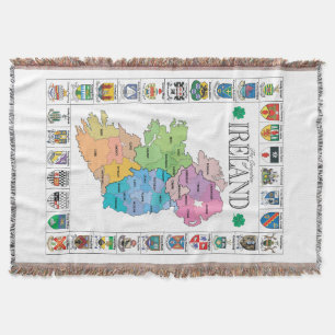 Counties of Ireland Throw lancet