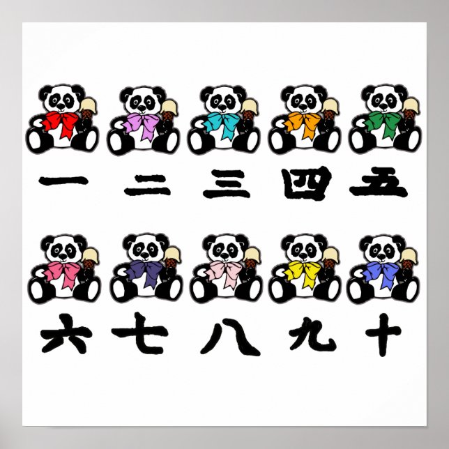 Counting Chinese Pandas Poster (Front)