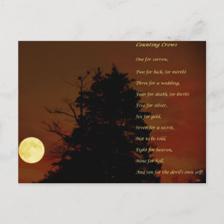 Counting Crows Postcard