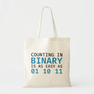 Counting In Binary Tote Bag