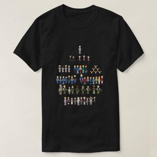 Counting in the 80s  T-Shirt (Design Front)