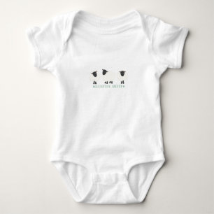 Counting Sheep Baby Bodysuit
