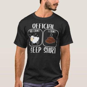 Counting Sheep Chocolate Sleepshirt T-Shirt