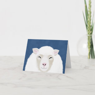 Counting Sheep Greeting Card