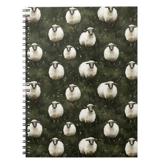 Counting Sheep Notebook (Front)