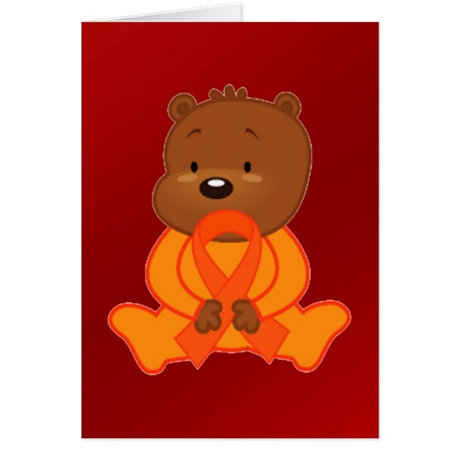 "Counting the Days" Teddy Bear and Ribbon (Front)