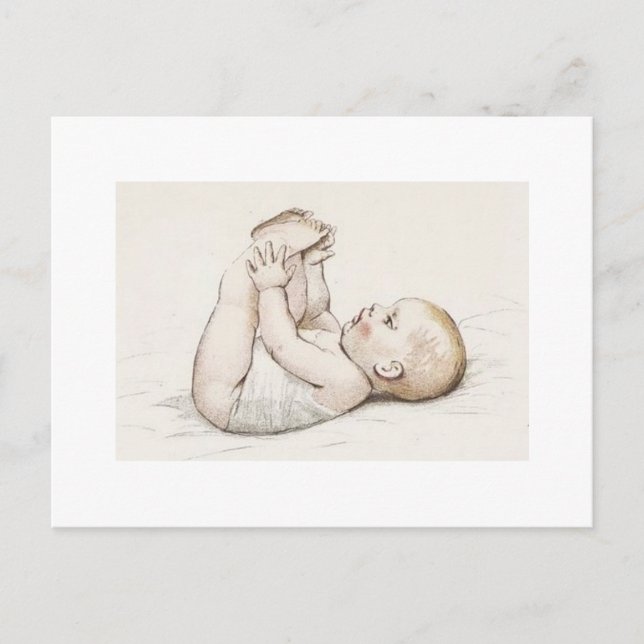 Counting Toes Postcard (Front)