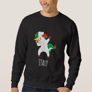 Countries Flags Unicorn Designs - Dabbing Unicorn Sweatshirt