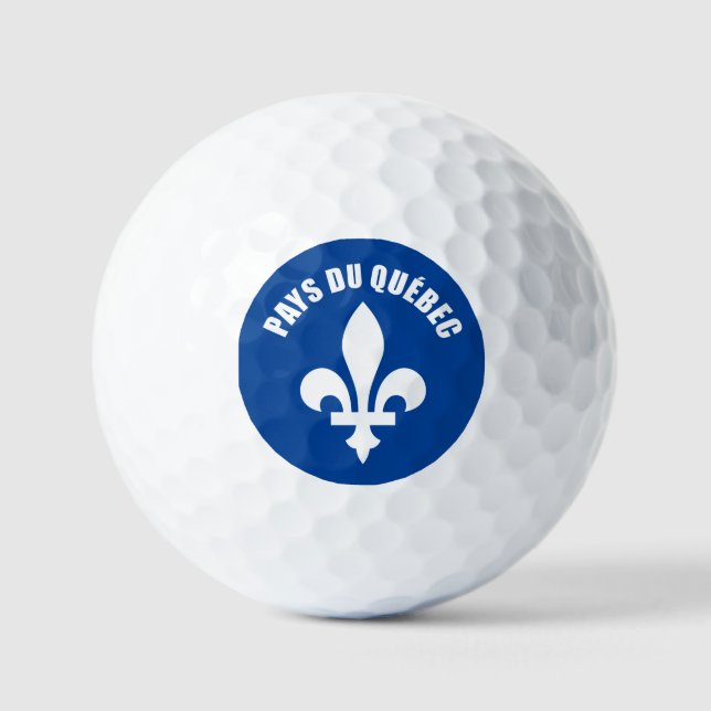 Countries of Quebec Golf Balls (Front)