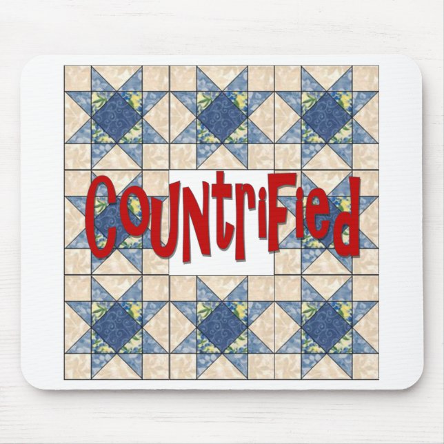 Countrified  mouse mat (Front)