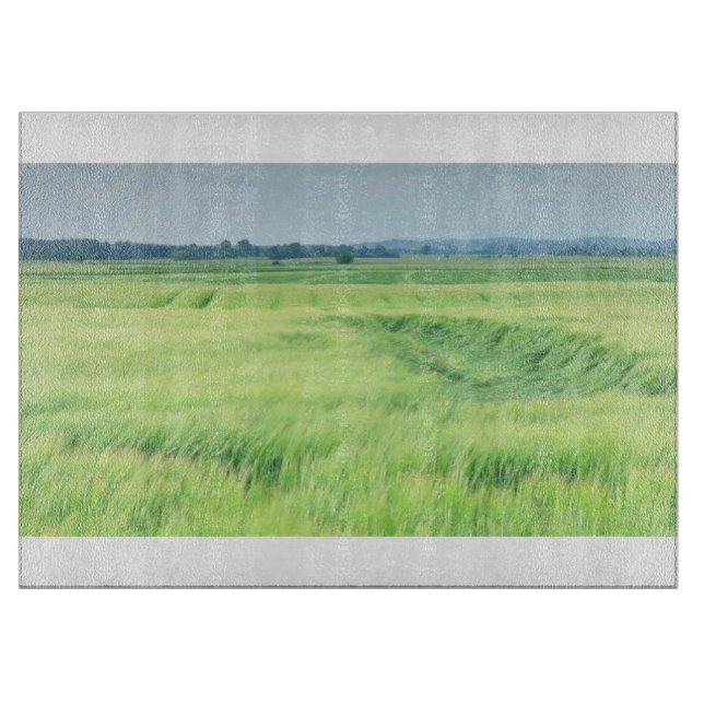 Country 81 glass cutting board (Front)