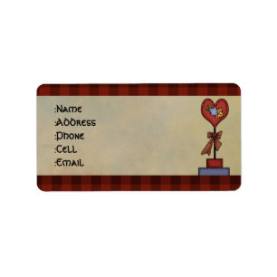 Country address labels