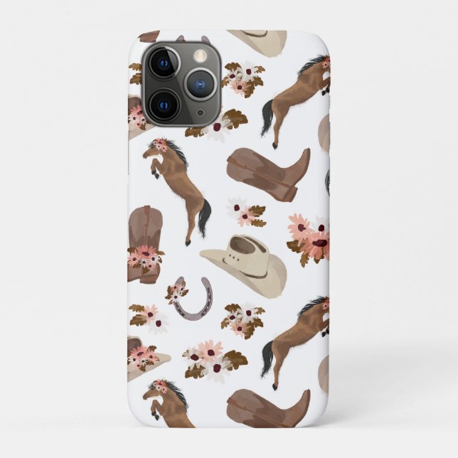 Country and Floral Case-Mate iPhone Case (Back)