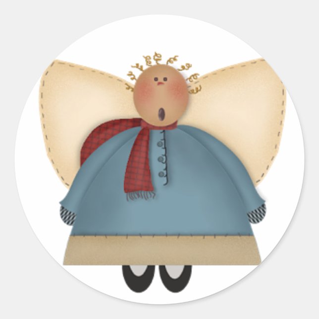 Country Angel 2 Stickers (Front)