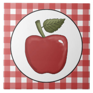 Country Apple fruit fun tile