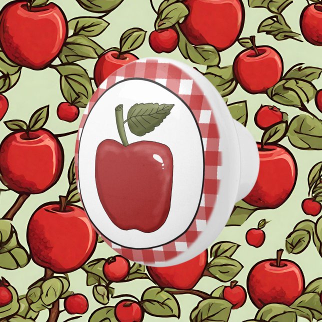 Country Apple Kitchen Ceramic knob (Creator Uploaded)