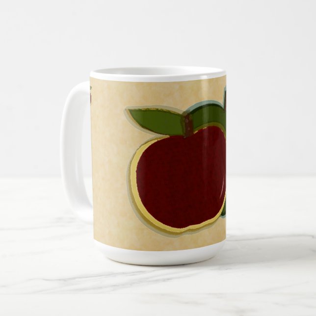 Country Apples Coffee Mug (Front Left)