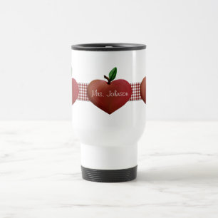 Country Apples Teacher's Travel Mug