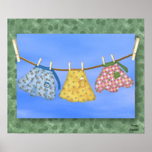 Country Aprons Poster