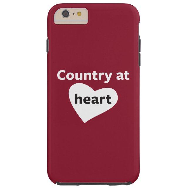 Country at Heart Case-Mate iPhone Case (Back)