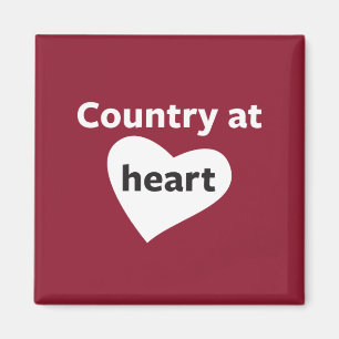 Country at Heart Magnet