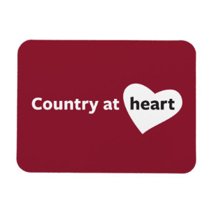 Country at Heart Magnet